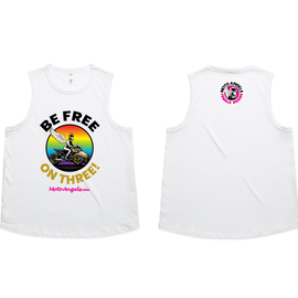 Moto Angels Be free on three - tanks tees and hoodies