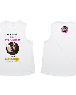 Moto Angels Princess - tanks tees and hoodies
