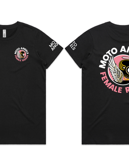 Moto Angels Breast cancer - tanks tees and hoodies