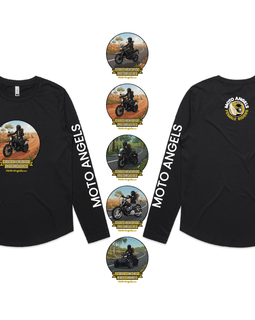 Moto Angels Cool Chicks Ride Motorcycles - tanks and tees