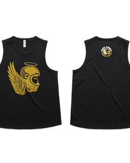 Moto Angels Single colour logo - tanks and tees