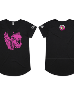 Moto Angels Single colour logo - tanks and tees