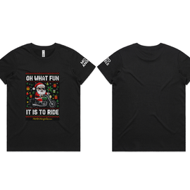 Moto Angels Ugly Christmas sweater design - tanks and tees