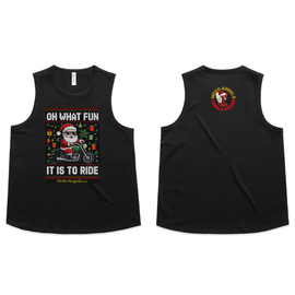 Moto Angels Ugly Christmas sweater design - tanks and tees