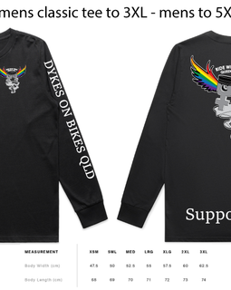 Dykes on Bikes - Ride With Pride - SUPPORT-HER