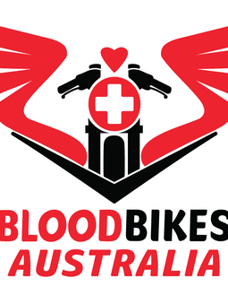 BloodBikes Australia cutout decals