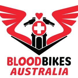 BloodBikes Australia cutout decals