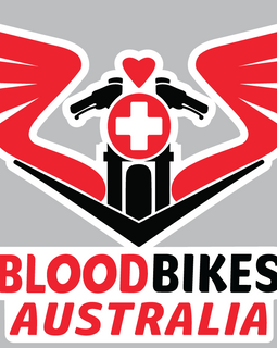 BloodBikes Australia cutout decals