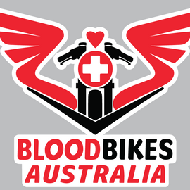 BloodBikes Australia cutout decals