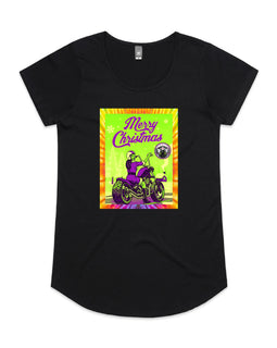 WOW Women on Wheels Christmas tee