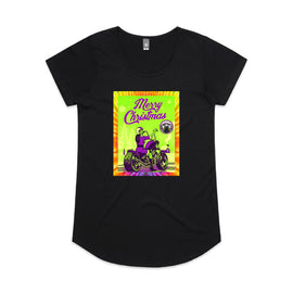 WOW Women on Wheels Christmas tee