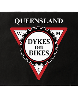 Dykes on Bikes flag