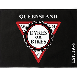 Dykes on Bikes flag