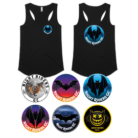 Night Riders Gold Coast - ladies garments