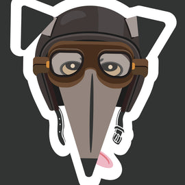 Greyhounds sticker