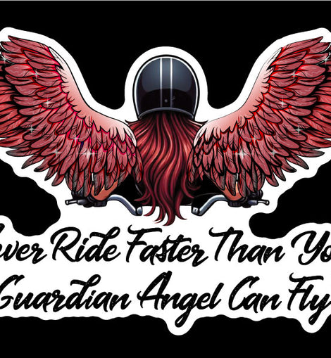 Guardian angel - decal decal sticker | TribalMoto