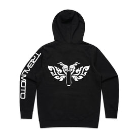 Tribal heart motorbike - long sleeved and hoodie