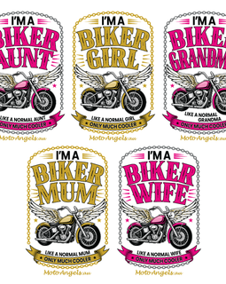 Moto Angels I'm a Biker - tanks and tees