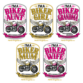 Moto Angels I'm a Biker - tanks tees and hoodies