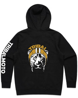 Tribal lioness design - long sleeved and hoodie