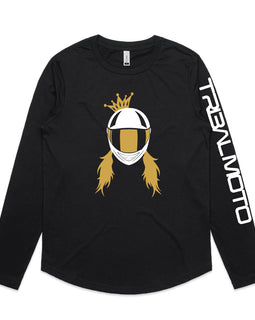 Motorbike queen - long sleeved and hoodie