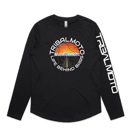 Life behind bars sunset - long sleeved and hoodie