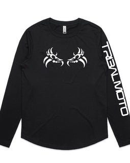 Tribal eyes - long sleeved and hoodie