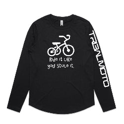 Ride it like you stole it design