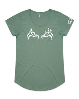 Design on a sage mali tee