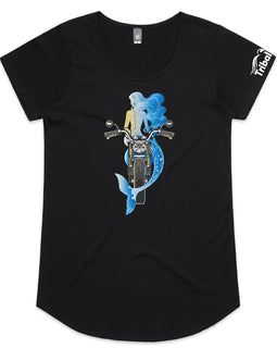 Design on a black mali tee