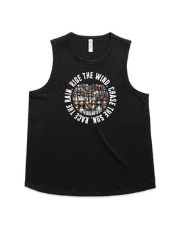Ride the wind - tanks and singlets