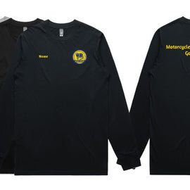 Men's long sleeved tees - Motorcycle Enthusiasts Club Gold Coast