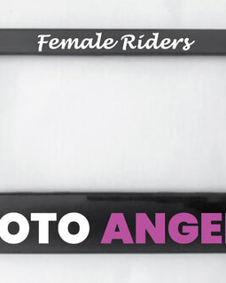 Moto Angels plate frames