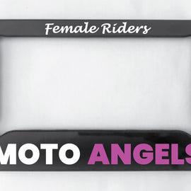 Moto Angels plate frames