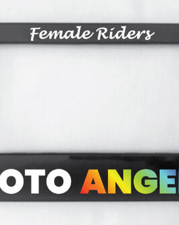 Moto Angels plate frames