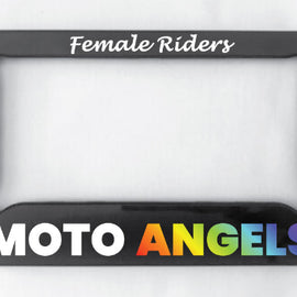 Moto Angels plate frames
