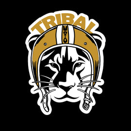 Tribal lioness design