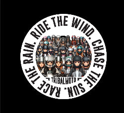 Ride the wind - decal