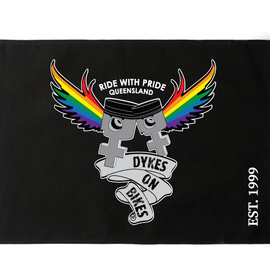 Dykes on Bikes flag