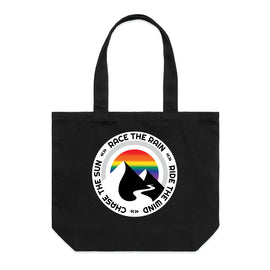 Race the rainbow - tote bag