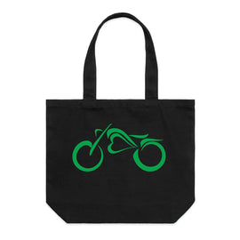 Heart my bike - tote bag