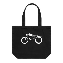 Heart my bike - tote bag