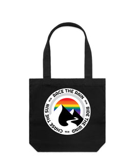 Race the rainbow - tote bag