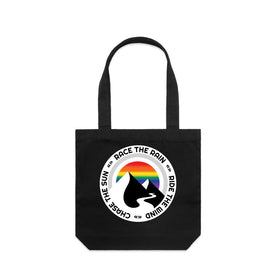 Race the rainbow - tote bag