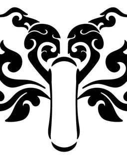 Tribal heart motorbike design