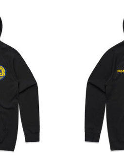 MECGC black hoodie with zip