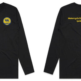 Womens black tee round neck