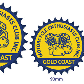 round blue and yellow logo