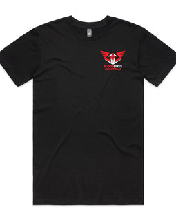 BloodBikes Australia mens tee - logo on front pocket