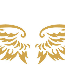 Image of wings in gold